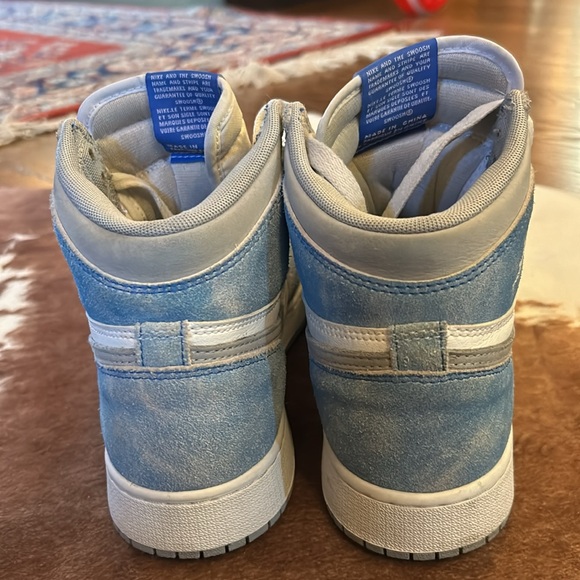 Jordan 1 Retro High Hyper Royal Smoke Grey - Size 7Y / Mens 7 / Womens 8.5 - Picture 4 of 9